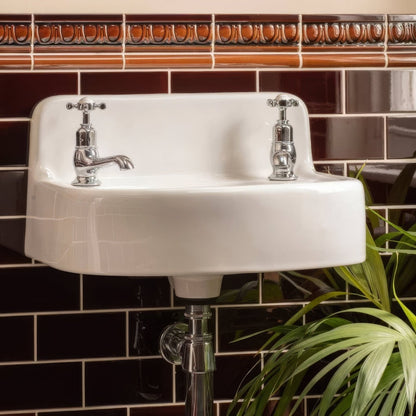 Teapot Brown Half Tile