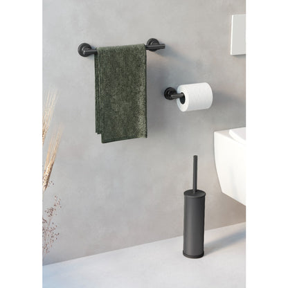 Tecno Project Towel Rail 33cm in Gunmetal - Origins Living, view 2