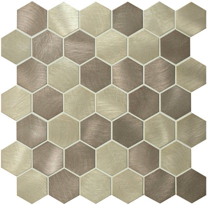 Telesto Beige Mix Hexagon Mosaic