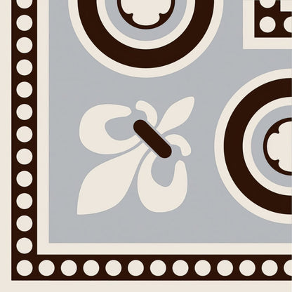 Telford Corner Black on Dover White