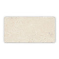 Cream-colored rectangular stone tile temple ezra 10 x 20cm tumbled with subtle natural veining and textured surface