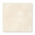 Temple Ezra 60 x 60cm tumbled stone tile in cream color with natural texture and subtle veining for elegant flooring