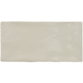 Cream-colored brick tile tern with a subtle textured surface for wall and flooring applications