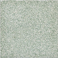 A square green and white terrazzo bosello base tile with a speckled textured surface for flooring and walls