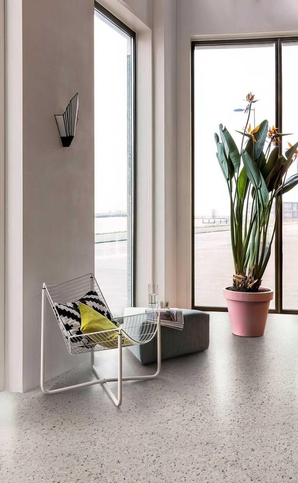 Terrazzo F024 Terrazzo Big Vinyl Tiles