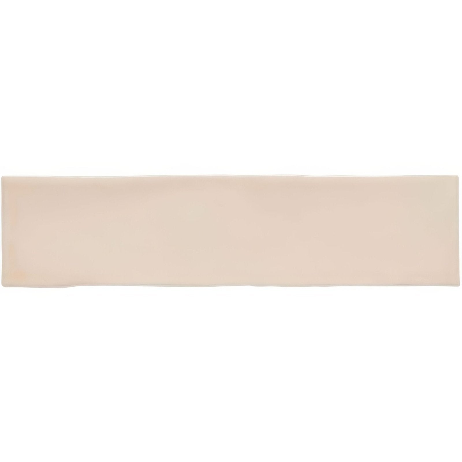 Beige thebes large brick tile with smooth matte finish rectangular ceramic tile for wall and floor use