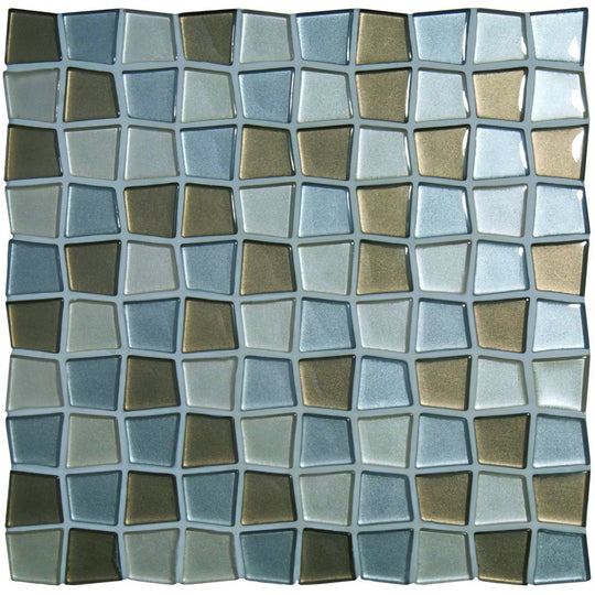 Theia Mixed Glass Mosaic - alternate view