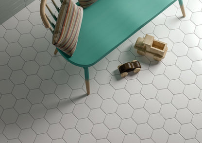 Timeless Hexagon White Matt