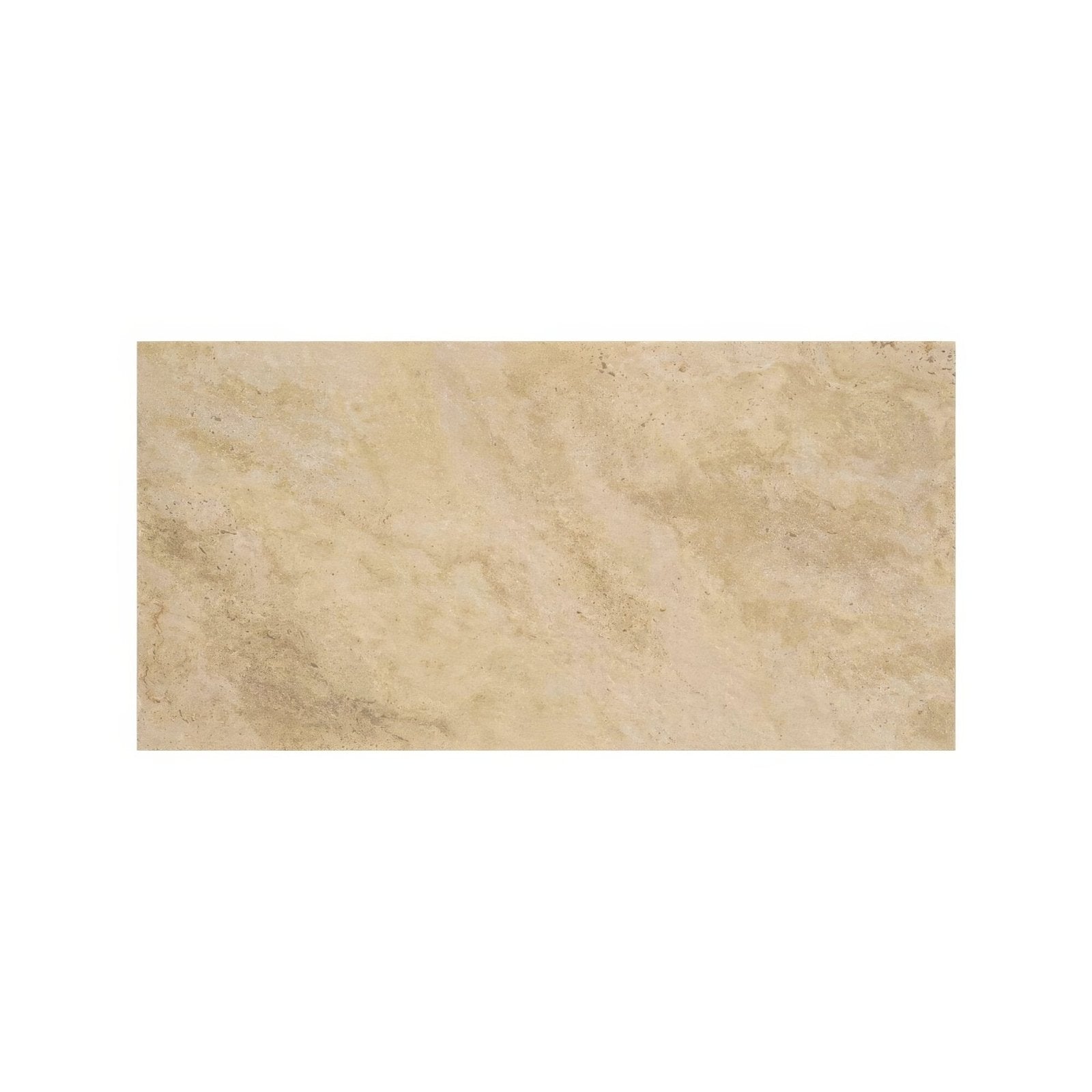 Tivoli beige 30 x 60cm beige travertine tile with natural stone texture and subtle veining for elegant flooring
