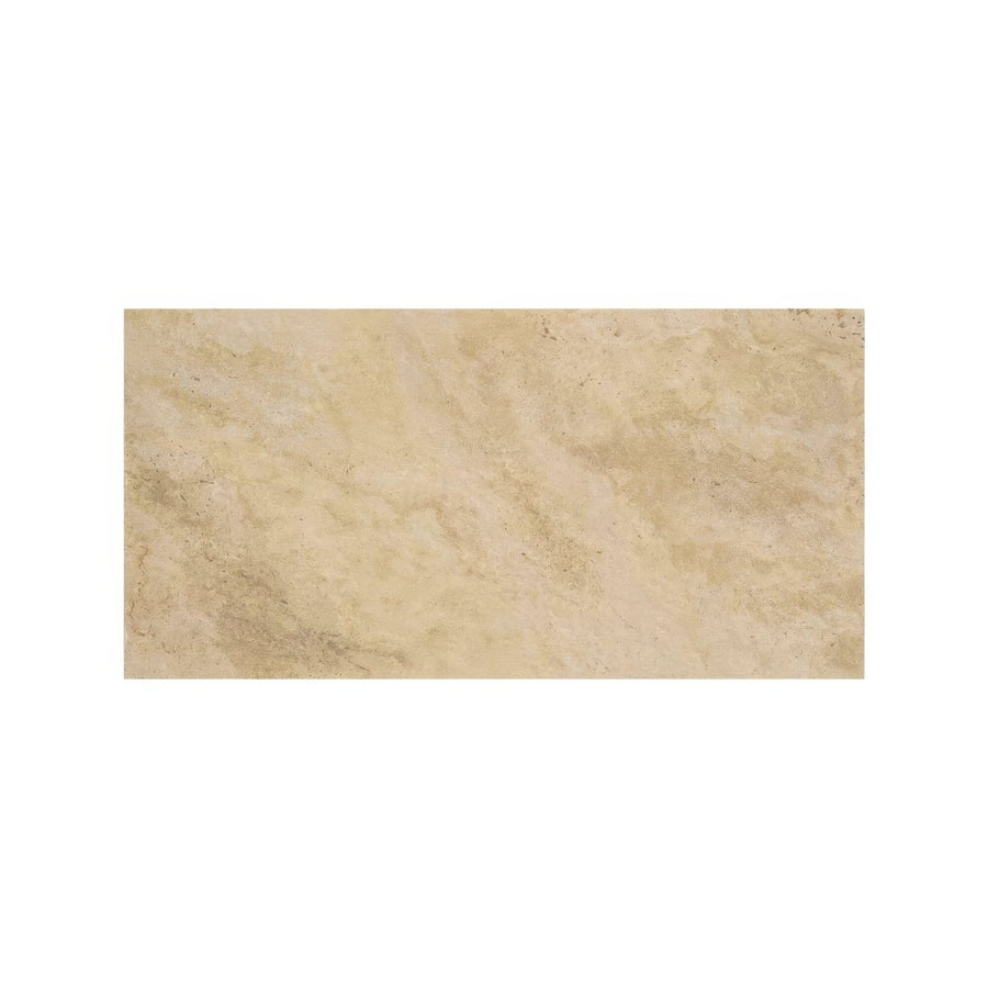 Tivoli beige 30 x 60cm beige travertine tile with natural stone texture and subtle veining for elegant flooring