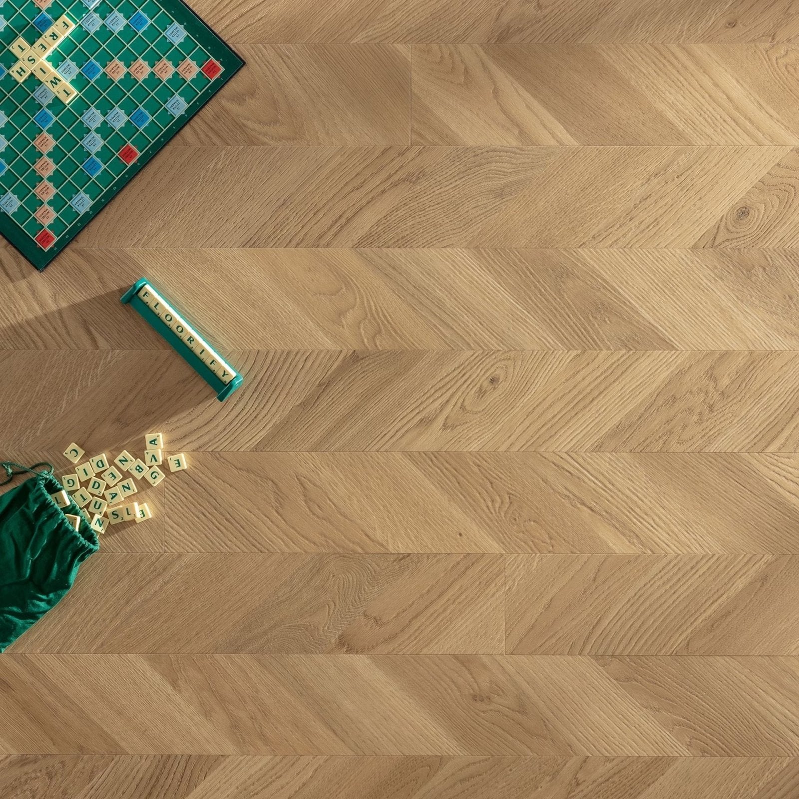 Toblerone f401 vinyl twist light oak herringbone pattern hardwood flooring with durable vinyl material