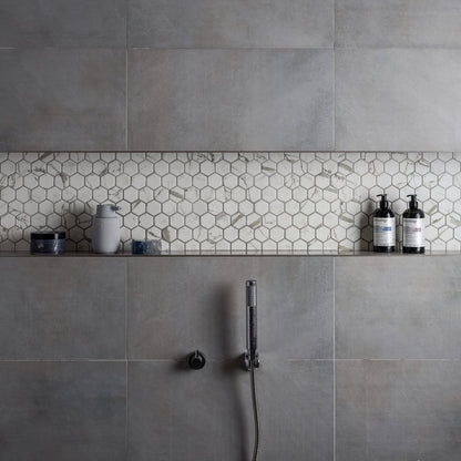 Torcello White Hexagon