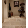 Beige touraine limestone seasoned stone tiles with a natural textured surface and subtle tone variations