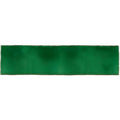 A solid rectangular tourmaline large brick tile with a smooth slightly glossy green surface and uniform coloration