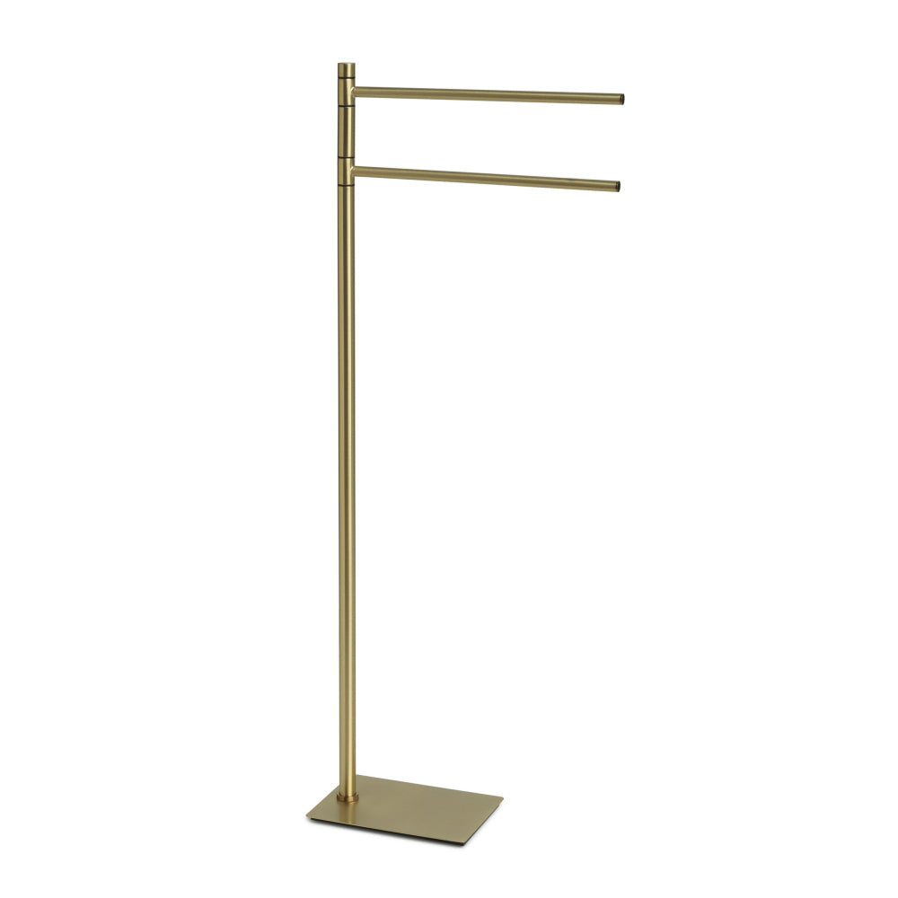 Trilly Towel Stand in Brushed Brass - Origins Living