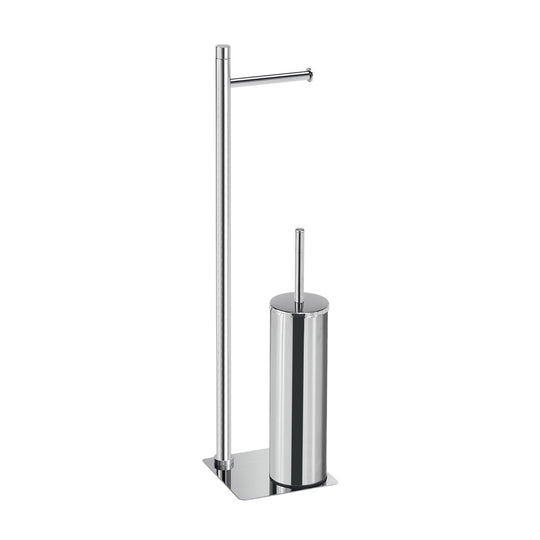Trilly Bathroom Butler in Chrome - Origins Living
