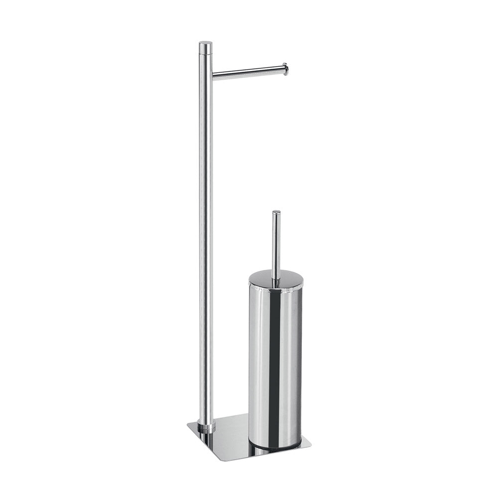 Trilly Bathroom Butler in Chrome - Origins Living