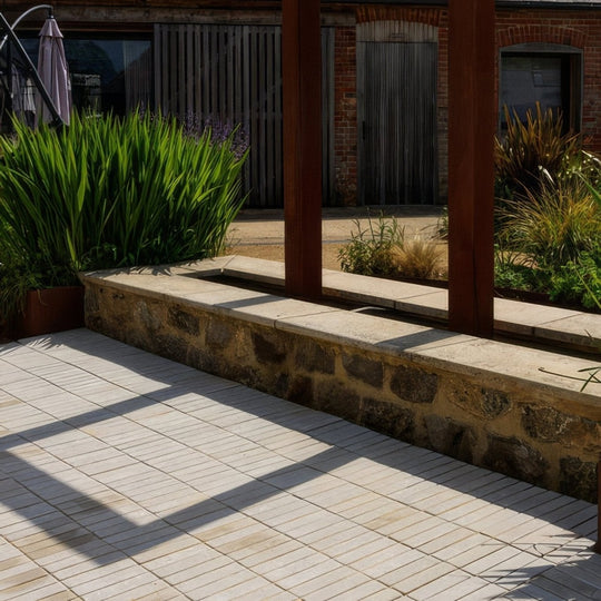Trafalgar Sandstone Tumbled Klinkers - alternate view