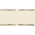 Cream-colored rectangular notepad featuring black wheat stalk trellis border on county white paper