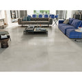 Tribeca 1823 grey polished light gray marble-effect floor tiles with subtle veining for elegant interior flooring