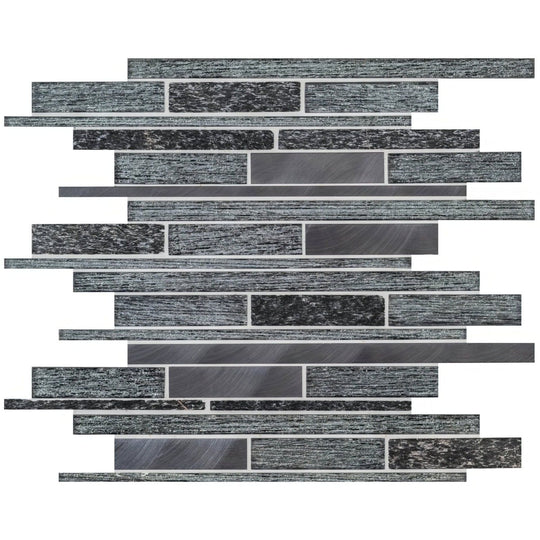 Tribune Linear Mixed Material Mosaic - alternate view