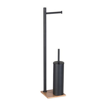 Trilly Bathroom Butler Black Bamboo