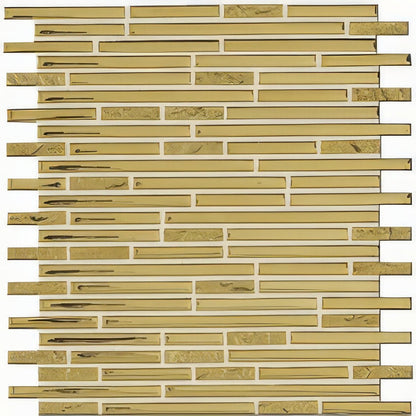 Trip Lluvia Gold Oro Mosaic