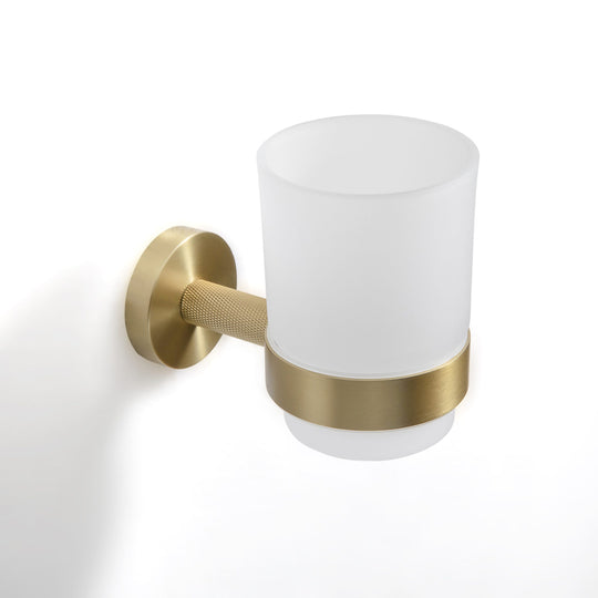 Turner Tumbler Holder in Brushed Brass - Origins Living
