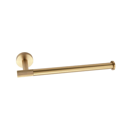 Turner Open Towel Bar in Brushed Brass - Origins Living