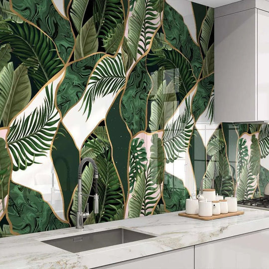 Tropical Abstract Wall Panel