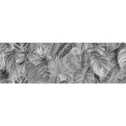 Tropical Oasis Monochrome Single Tile