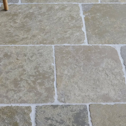 Trusloe Limestone Seasoned Finish
