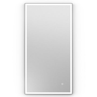 Tate Light Rectangular Mirror 40x80cm in Black - Origins Living, view 5