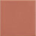 Tunstall ceramic coral square tile with a smooth matte finish in terracotta color for stylish flooring or walls