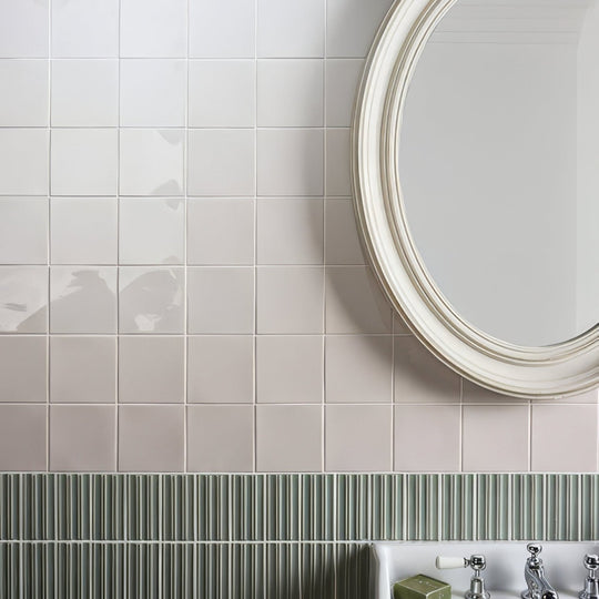 Tunstall Ceramic Deep White Square