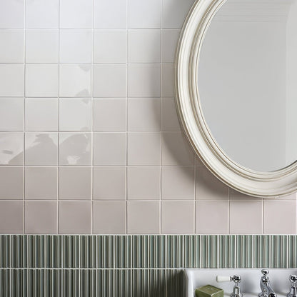 Tunstall Ceramic Deep White Square