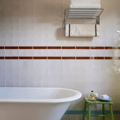 Tunstall Ceramic Deep White Square