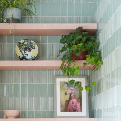 Tunstall Ceramic Fluted Brick Fern