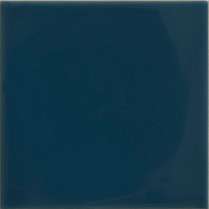 Tunstall Ceramic Peacock Blue Square