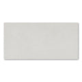 A sleek rectangular umbrian white 30 x 60cm ceramic tile with subtle matte finish and faint gold speckles