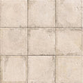 Beige textured stone urban taupe plain porcelain tiles arranged in a grid pattern for flooring and wall use