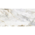 White marble tile vallaria gold polished with elegant gray and gold veining for luxury flooring and walls
