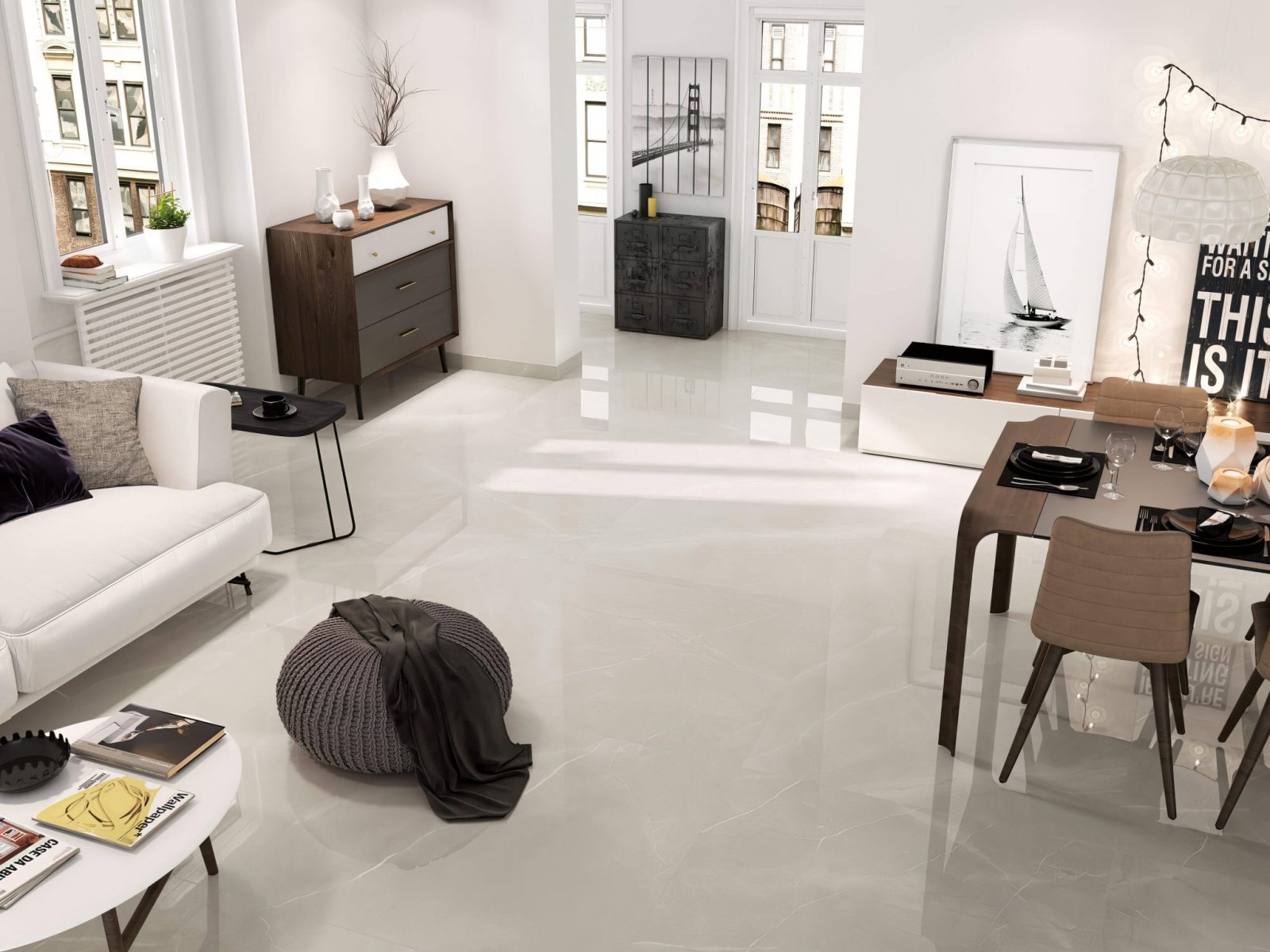 Venecia 1804 Perla Polished