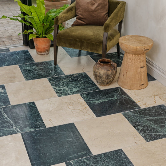 Versailles Marble Creme Honed - alternate view