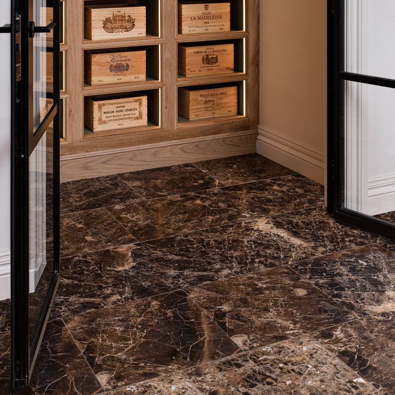 Versailles Marble Marron Honed