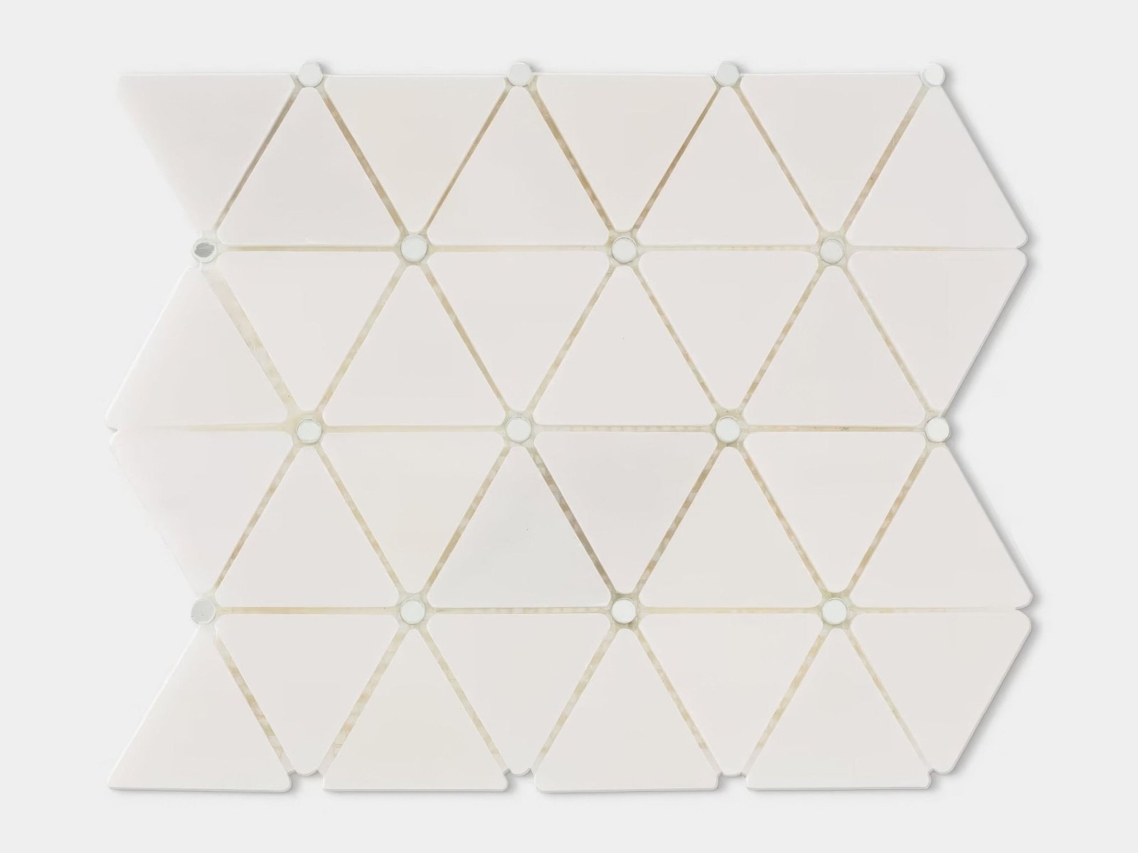 Victorian Diamond Marmara Mirror Mosaic