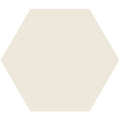 Beige hexagonal ceramic floor tile with smooth matte finish from victorian floor tile classic hexagon colours 127mm