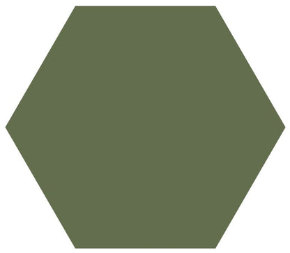 Victorian Floor Tile Classic Hexagon Colours 127mm