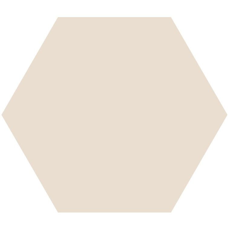 Beige hexagonal victorian floor tile classic hexagon colours 127mm with smooth matte finish for flooring use