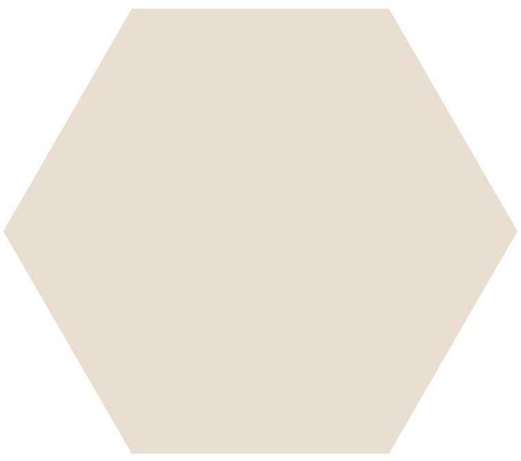 Victorian Floor Tile Classic Hexagon Colours 127mm